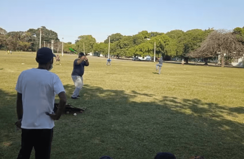 Baseball Game in Havana