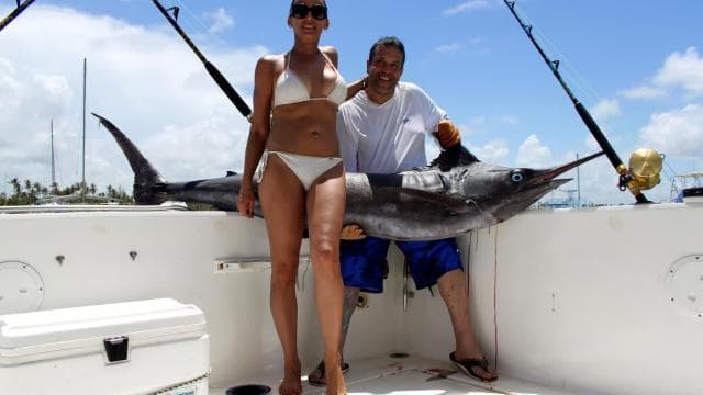 Punta Cana offshore private fishing charter "Sherlock" 39 '