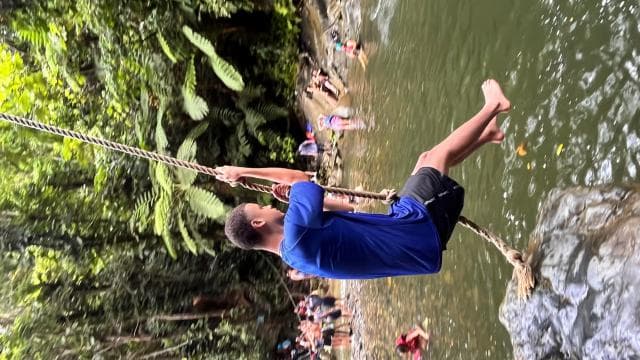 From San Juan: El Yunque Waterslide with Transportation