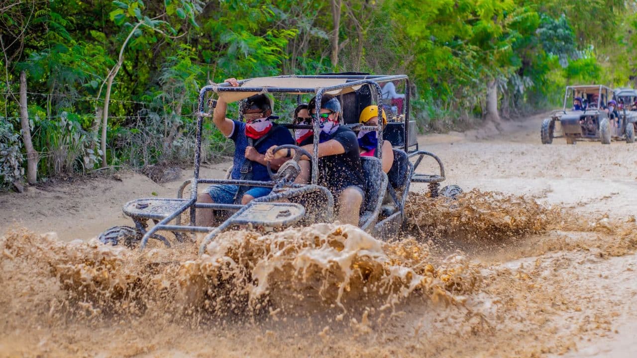 From Bavaro: Half-Day Buggy Tour with Pickup