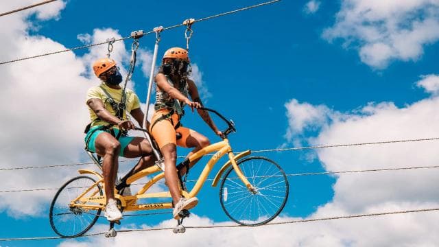 Puerto Rico: Toro Verde Adventure Park Zipline Bike Ticket