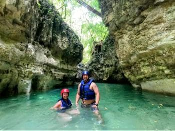 Puerto Plata: Damajagua Waterfalls Canyoning & Cocktail