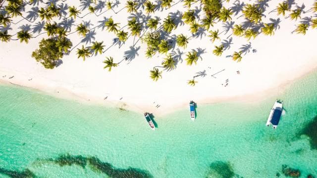 From Punta Cana: Saona Island Cruise with Private Beach