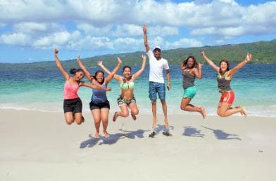 From Samaná: Whale Watching and Cayo Levantado Island Tour