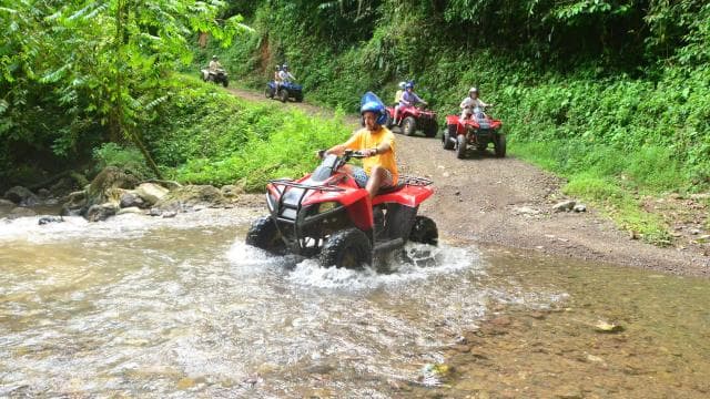 Arenal Volcano Raft and ATV SGL Tour Adventure