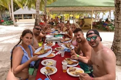 From Santo Domingo: Saona Island Catamaran and Speedboat