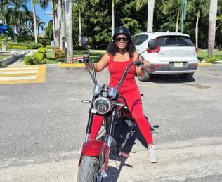 Bavaro Punta Cana: City Tour with Harley models E-Scooters
