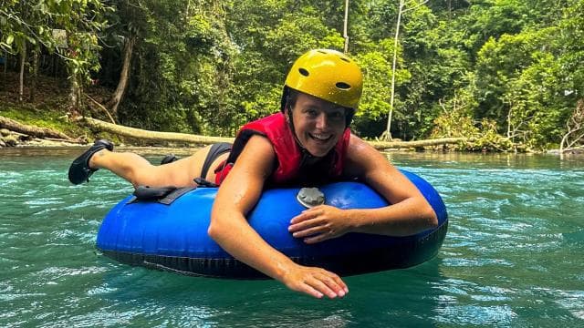 Tubing on Rio Celeste: Fun, Natural Pools & Fresh Fruit