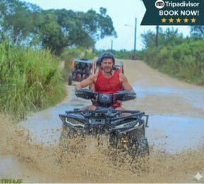 Puerto Plata: ATV Ride Adventure And Monkeys + Lunch