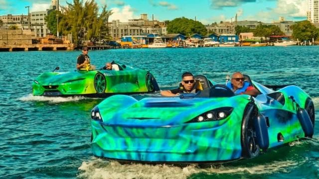 San Juan: Water Jet Car Green Infinity Experience