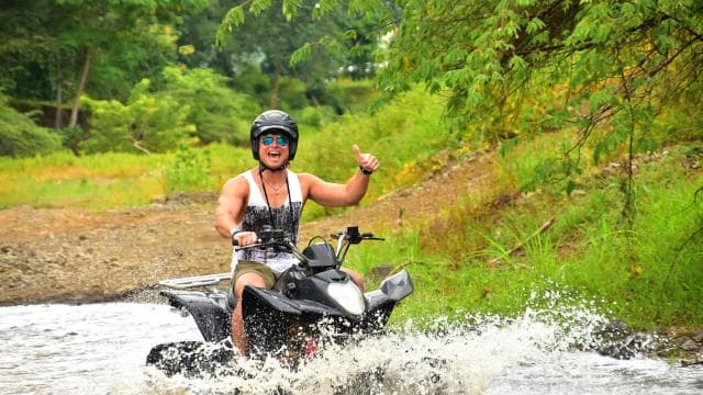 Jaco Beach: Zip Line and ATV Adventure Combo Tour