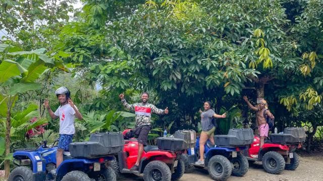Puerto Viejo Talamanca: Quad Tour with 2 Waterfalls