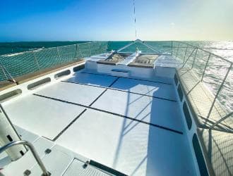 Punta Cana Bavaro: Private catamaran boat with snorkeling, open bar, and sailing