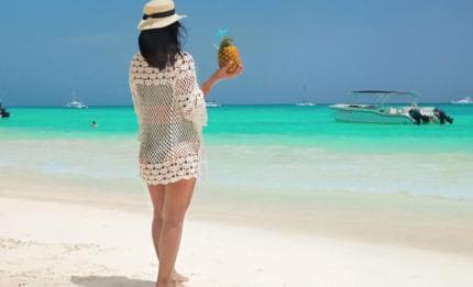 Small Group: Saona Island Full Day Tour Catamaran Open Bar