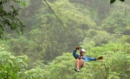 Puerto Plata: Zipline and Waterfall Adventure with Lunch