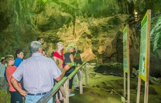 Punta Cana: 3-in-1 Adventure Haitises Park Waterfall Montaña