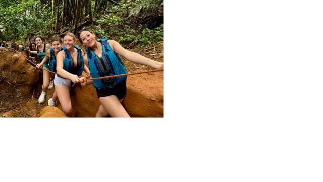 El Yunque Rainforest Famous Waterslide, Waterfalls