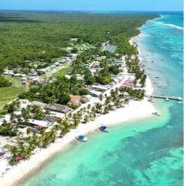 From La Romana: Saona Island for Aida Cruises Passengers