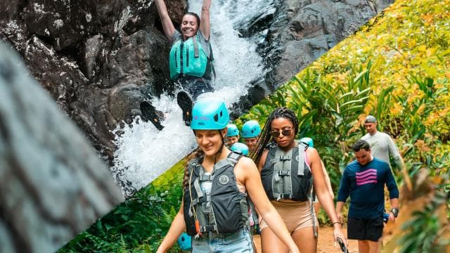 Luquillo: El Yunque Rainforest Hike and Waterslide Adventure