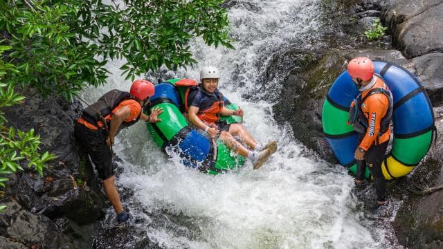 River Adventure Half Day: Tubing + Lunch + Hotsprings