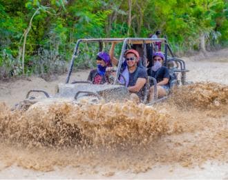 Punta Cana: Quad & ATV tours to Water Cave and Macao Beach