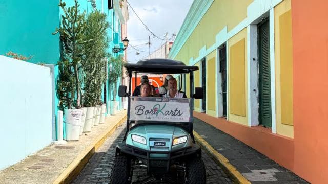 Discover Old San Juan in a Golf Car