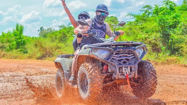 Punta Cana: Macao Beach and Taino Cave ATV Adventure
