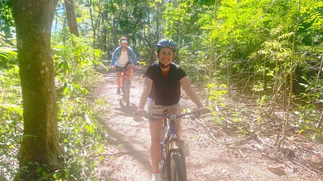 Jungle Mountain Bike Tour & Waterfall Swim