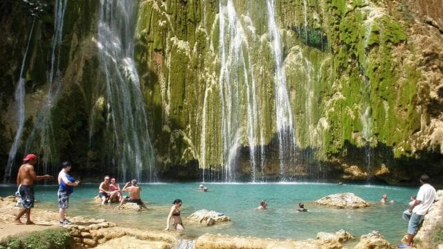 Sabana de la mar: Salto Limon, Cayo Levantado with lunch