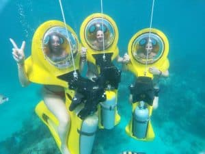 From Punta Cana: ScubaDoo, Snorkel & Glass Bottom Boat Tour