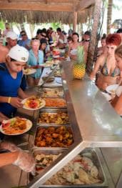 Punta Cana: Saona Island Full-Day Open Bar, Lunch & Transfer