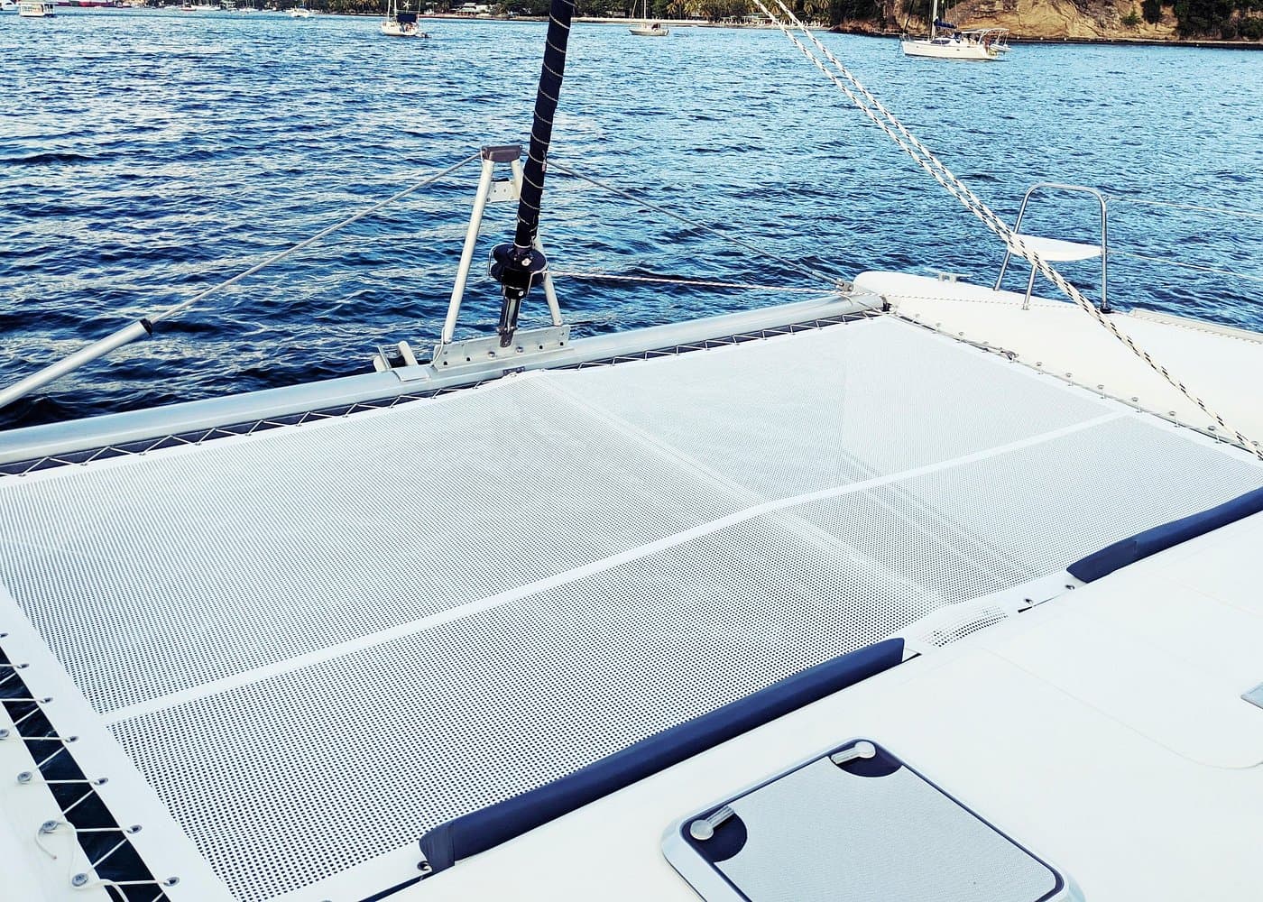 Private 6 Hrs 47 ft. Catamaran Snorkel & Cielo Charter (30p. max)