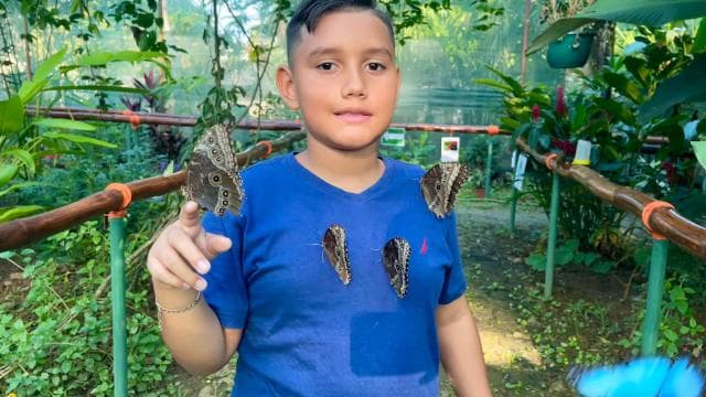 Puerto Limón: Tortuguero Canals Boat & Maratopia Garden Tour
