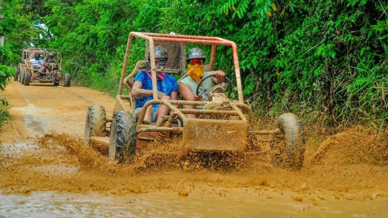Dune Buggy Punta Cana Beach Macao with Cenote