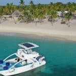 From Punta Cana: Private Catamaran Catalina Island Full-Day