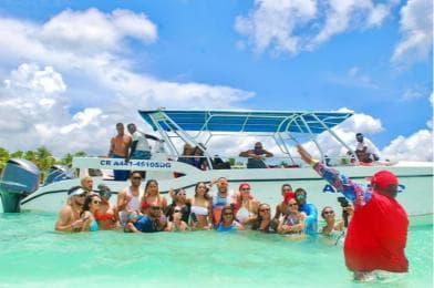 Juan Dolio: Saona Island Day Trip with Lunch & Open Bar