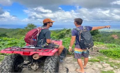 Las Terrenas: ATV Tour with Farm Visit and Beach Stop