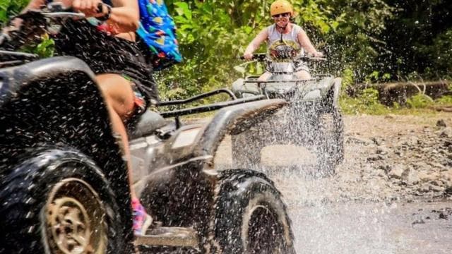 Jaco: Off-Road ATV, Zipline & Waterfall Rappelling Adventure