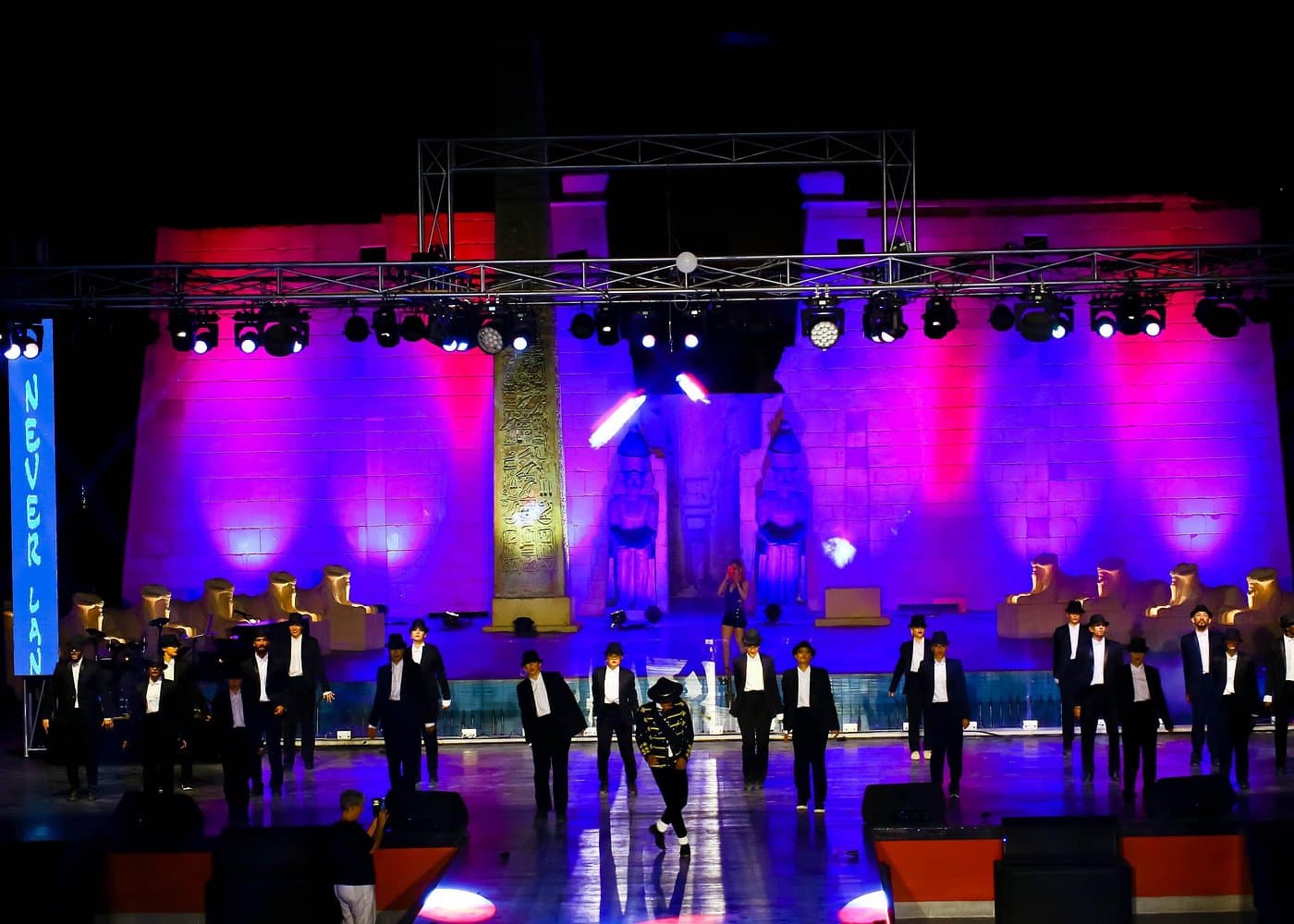 Neverland musical and cabaret show in Alf Leila Wa Leila hotel