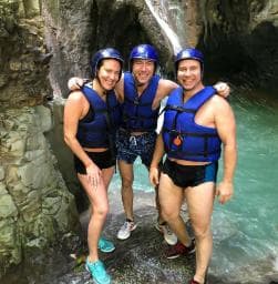 Dive into the thrilling adventure at the Damajagua Waterfalls in Puerto Plata