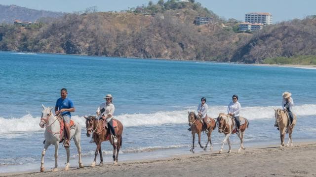 From Brasilito: 1-Hour Horseback Riding Beach Tour