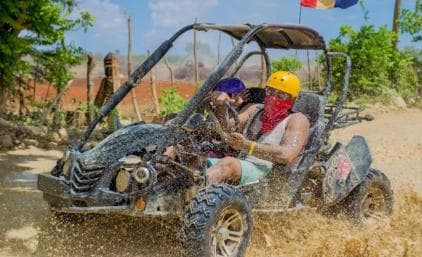Discover Punta Cana Tour Buggy & ATV Tour Macao Beach Cenote