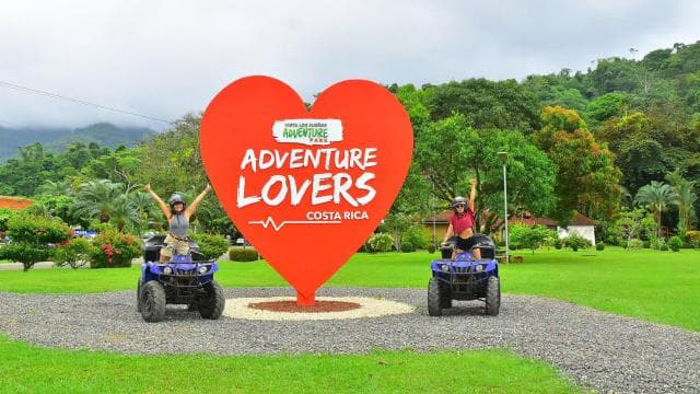 Jaco: 3 HRS ATV Adventure with Waterfalls and Sky View