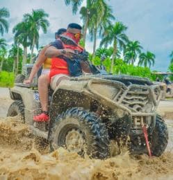 Punta Cana: Quad & ATV tours to Water Cave and Macao Beach