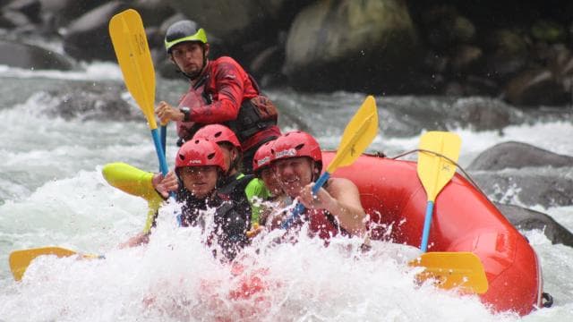 San Jose Rafting Class 3-4 with Connection to La Fortuna
