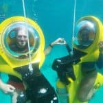 From Punta Cana: ScubaDoo, Snorkel & Glass Bottom Boat Tour