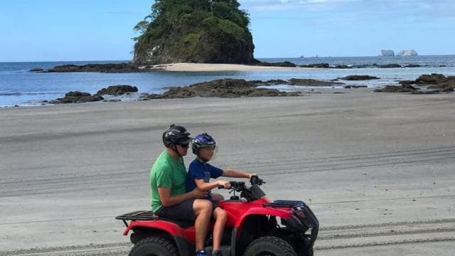 Guanacaste: ATV and Zip Line Adventure with Beach Hopping