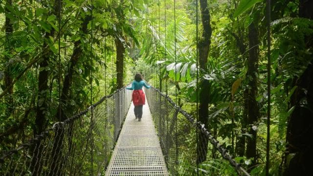 Combo Arenal: Waterfalls, Hanging Bridges, Thermal Spa