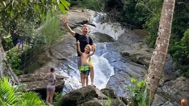 From San Juan: El Yunque Waterslide with Transportation