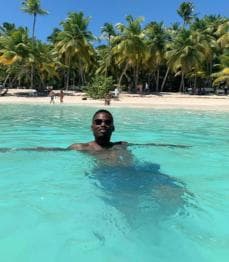 From Punta Cana: Saona Island Boat Trip with Buffet